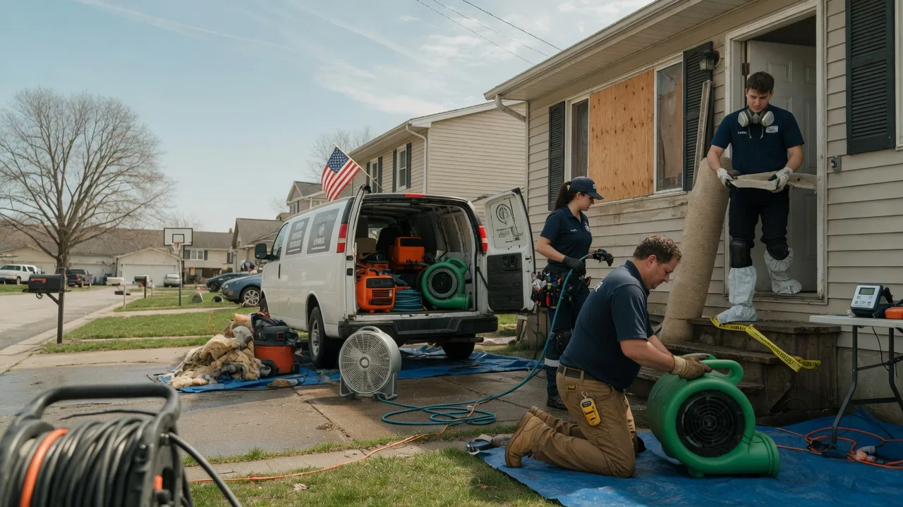 Water Damage Restoration in Alborn, MN near me
